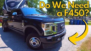 Do We Need A F450? | Towing A Big RV? |  Fulltime RV Living!