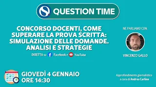 Concorso docenti, come superare la prova scritta: simulazione delle domande. Analisi e strategie