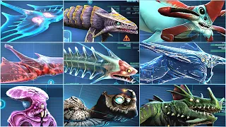 ALL LEVIATHAN & ALL CREATURE IN SUBNAUTICA [2023]