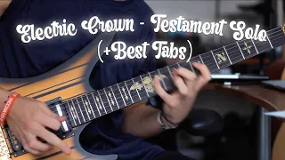 Electric Crown - Testament SOLO COVER (+TABS in Description)