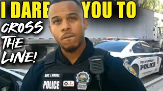 Cop Dares Auditor To Step On City Property | Guess What Happened!