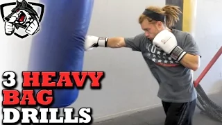 3 Excellent Heavy Bag Drills for MMA, Muay Thai, & Boxing