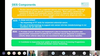 RM Partners NWL webinar on DES for early cancer diagnosis and screening programmes 3 March 2022