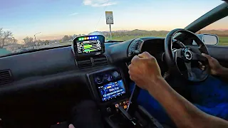 POV Ride: 750HP Nissan R32 Skyline GT-R | Sequential Gearbox | Straight Piped LOUD | 3D Audio