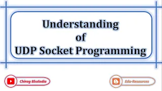 UDP Socket Programming | Understanding of UDP Socket programming | Socket Programming