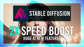 🤯 2X SPEED BOOST FOR STABLE DIFFUSION | HUGE NEW NEWS |