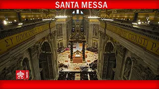 Giugno 29 2020, Santa Messa nella Solennità dei Santi Pietro e Paolo Apostoli - Papa Francesco