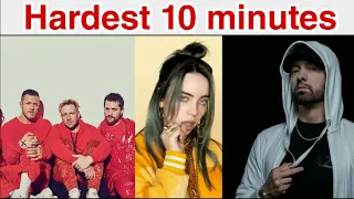 TRY Not to Sing Challenge! (2018-2019) Hardest 10 minutes.