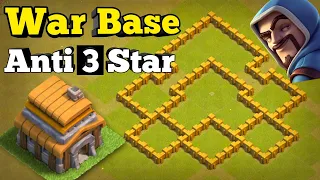 Anti 3 star Th5 War Base | Town Hall 5 War Base Copy Link | th5 war base