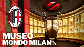 4K Virtual Tour ❤️🖤 Mondo Milan Museum ❤️🖤 Casa Milan, San Siro Stadium ❤️🖤 Milan, Italy