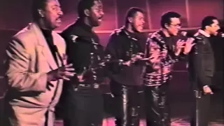 1992 The Temptations / Just My Imagination & My Girl (TV Live) on "Full Moon Show"