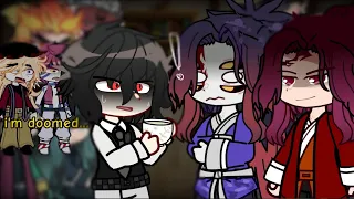 Hashiras react to if Yoriichi breaks into Muzan's tea party || GCRV || Demon Slayer ||