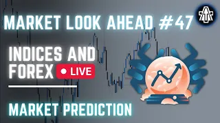 🔴 Market Look Ahead and Premarket Prep Live Session #47 (QnA included) ICT Concepts (10-01-2023)
