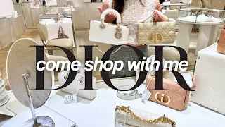 Come shopping with me at DIOR  | luxury brand shopping tips | Lady dior D joy bag unboxing