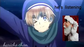 I edited the hetalia Christmas episode