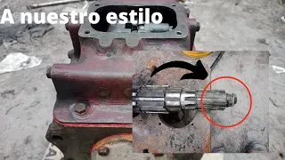 Reparando, caja de velocidades "Tremec"