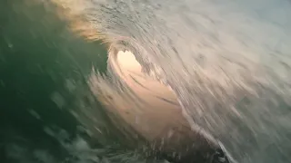 POV GoPro Surfing Barrels: The Light of Life