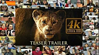 The Lion King Teaser Trailer MEGA Reactions Mashup | Lion king Reaction Mashup 2019