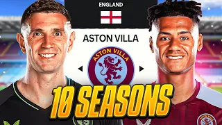 I Takeover Aston Villa For 10 Seasons..