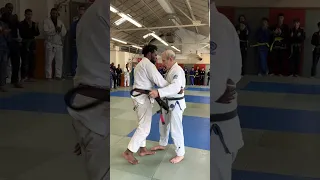 Simon Hayes awards Luke Lofters his BJJ Black Belt