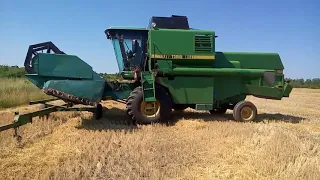 JOHN DEERE 1188 Уборка пшеницы 2018