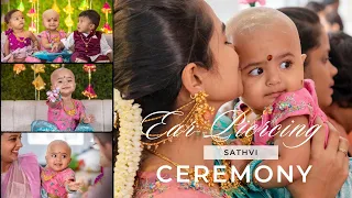 SATHVI | Grand Ear Piercing Ceremony | TIRUPPUR | Catchy Capture Photography | Tamil