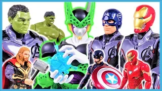 Avengers Endgame VS Dragon ball Cell~ Thor Lightning Makes Avengers Bigger! Charles Hero Movie