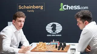 Jan-Krzysztof Duda vs Ian Nepomniachtchi || Candidates Tournament 2022 - R14