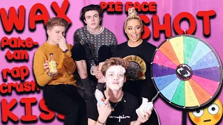 HILARIOUS SPIN THE WHEEL CHALLENGE! ft NEWHOPECLUB!! 😱😂