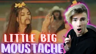 LITTLE BIG - MOUSTACHE (feat. NETTA) (Official Music Video) РЕАКЦИЯ НА LITTLE BIG - MOUSTACHE