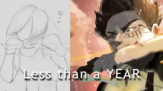 My 9 Months of Art Progress