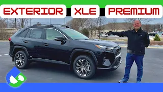 EXterior Review - 2022 RAV4 Hybrid XLE Premium by Toyota