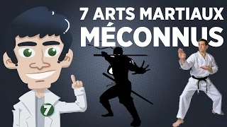 7 arts martiaux méconnus