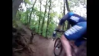 Mountainbiken in de duinen (26 mei 2013)