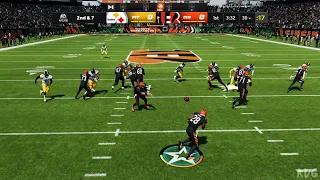 Madden NFL 22 - Pittsburgh Steelers ​vs Cincinnati Bengals ​- Gameplay (PS5 UHD) [4K60FPS]