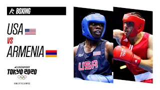 USA vs ARMENIA | Men's light (57-63) - Boxing | Semifinal Highlights | Olympic Games - Tokyo 2020