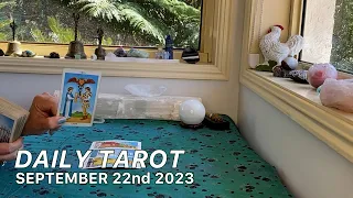 DAILY TAROT "A BEAUTIFUL CONNECTION!!!" SEPTEMBER 22nd 2023