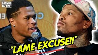 ALERT! GERVONTA DAVIS CONFRONTS DEVIN HANEY WITH FACTS! EXPLAINS REAL REASON HEY LOST & WILL AGAIN!