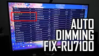 How to Fix Auto Dimming on Samsung RU7100 TV