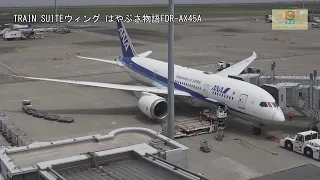 全日空[ANA]Boeing787-8・Dreamliner･JA832A羽田空港第2ﾀｰﾐﾅﾙ展望ﾃﾞｯｷ[HND]【はやぶさ物語】FDR-AX45A