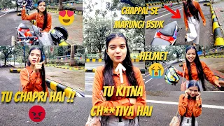 Cute Girl Se Hogya Panga 🤬😤 | Mujhe Chapri Bol Diya 🤬👊🏻 | Road Rage
