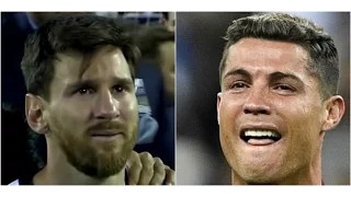 Lioniel Messi & Cristiano Ronaldo ▶ Crying and Sad Moments ▶Try not to CRY  2016 HD