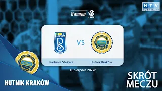Skrót meczu: Radunia Stężyca - Hutnik Kraków (eWinner 2.Liga - sezon 2022/23)