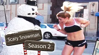 Scary Snowman Prank 2012 Full Season