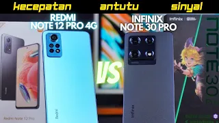 Redmi Bisa MELAWAN? DUEL Infinix Note 30 Pro vs Redmi Note 12 Pro 4G Indonesia, Siapa Yang TERBAIK?!