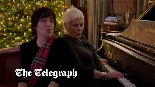 Judi Dench and Sharleen Spiteri wow Scottish hotel guests with ABBA performance