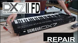 Yamaha DX7IIFD Reparatur   Synth Hunter Episode 4