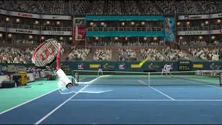 Virtua Tennis 4 (Español) de Wii con emulador Dolphin. Gameplay (control por movimiento con JoyCon)