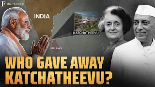 Modi Govt Fires at Congress, DMK Over Katchatheevu; "Just a Rock for Nehru, Indira"