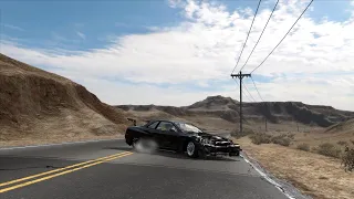 NFS Pro Street Speed-Track Nevada Highway Nissan Skyline MLG Funny Moment